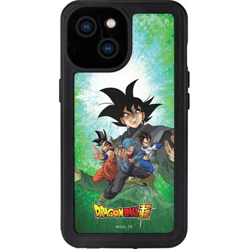 Dragon Ball Super Fate of the Future iPhone 15 Waterproof Case